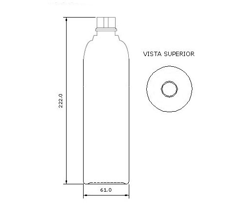 Desenho Frasco 5005/Z