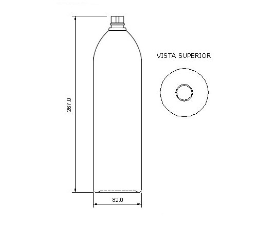 Desenho Frasco 5006/Z