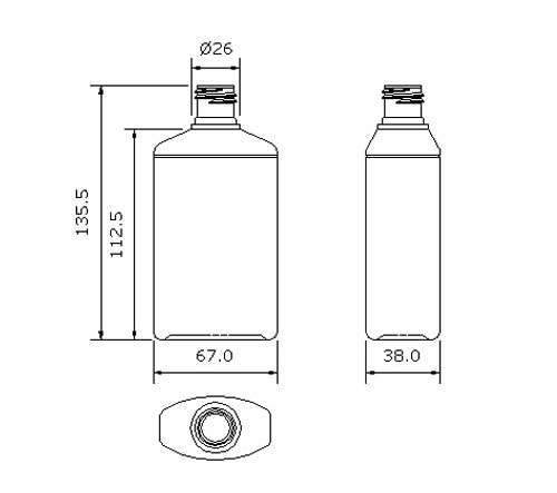 Desenho Frasco 5081