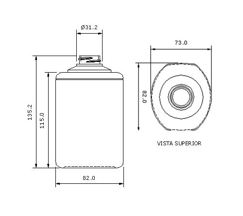 Desenho Frasco 5131