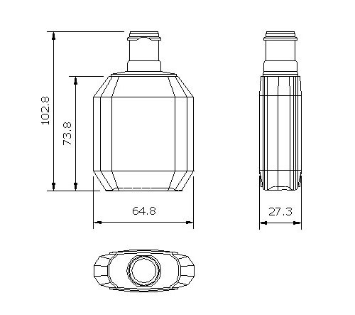 Desenho Frasco 7005/A