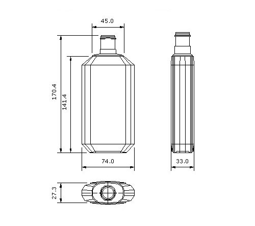 Desenho Frasco 7020/A