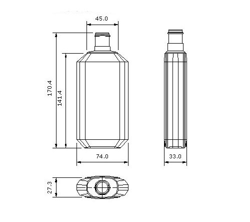 Desenho Frasco 7020